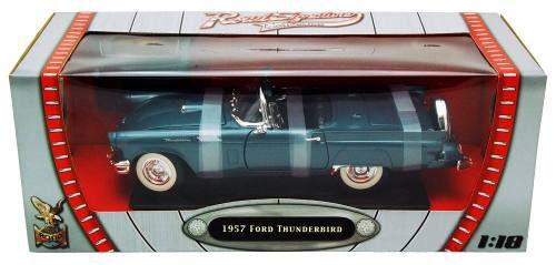 1957 Ford Thunderbird - Escala 1:18 - Yat Ming - Miniaturas de